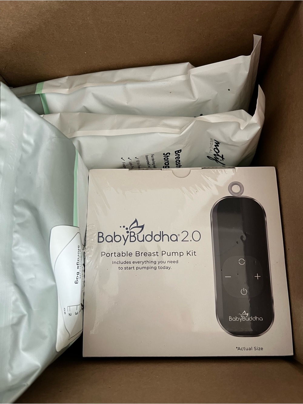 BRAND NEW BabyBuddha 2.0 Portable Breast Pump Kit